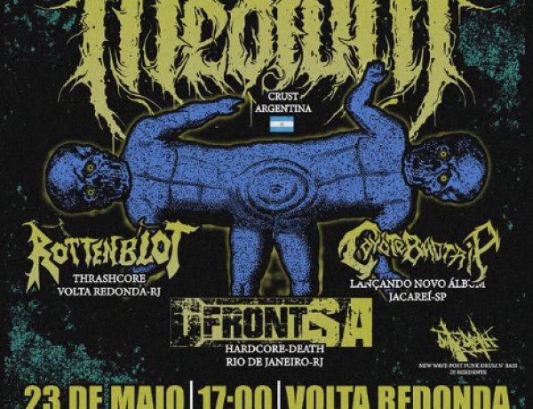 Rottenblot leva sua fúria sonora ao palco da Sangue Podre