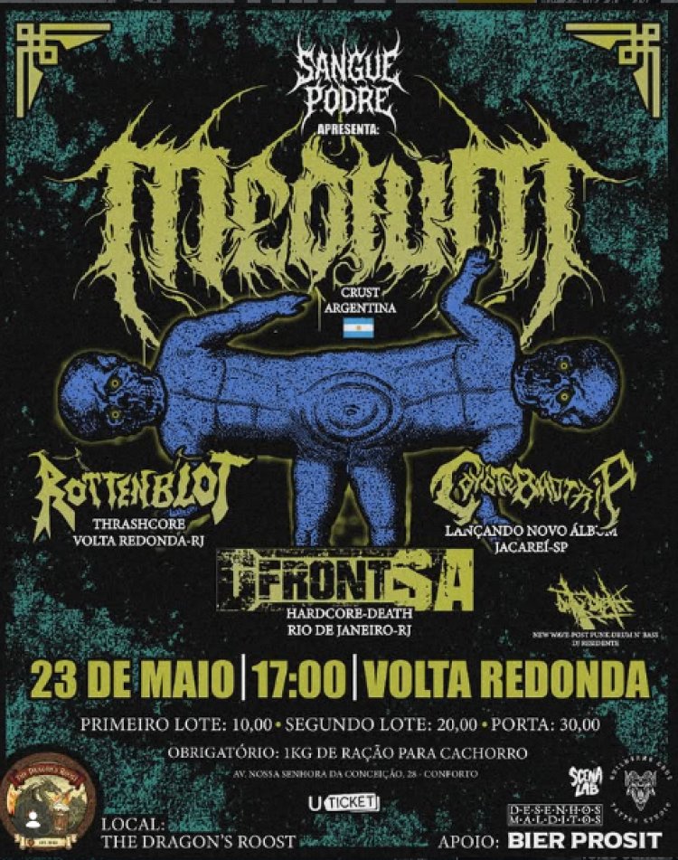 Rottenblot leva sua fúria sonora ao palco da Sangue Podre
