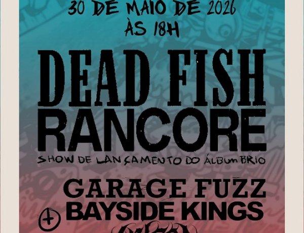 Dead Fish e Rancore se encontram em noite que celebra o hardcore nacional em Santos