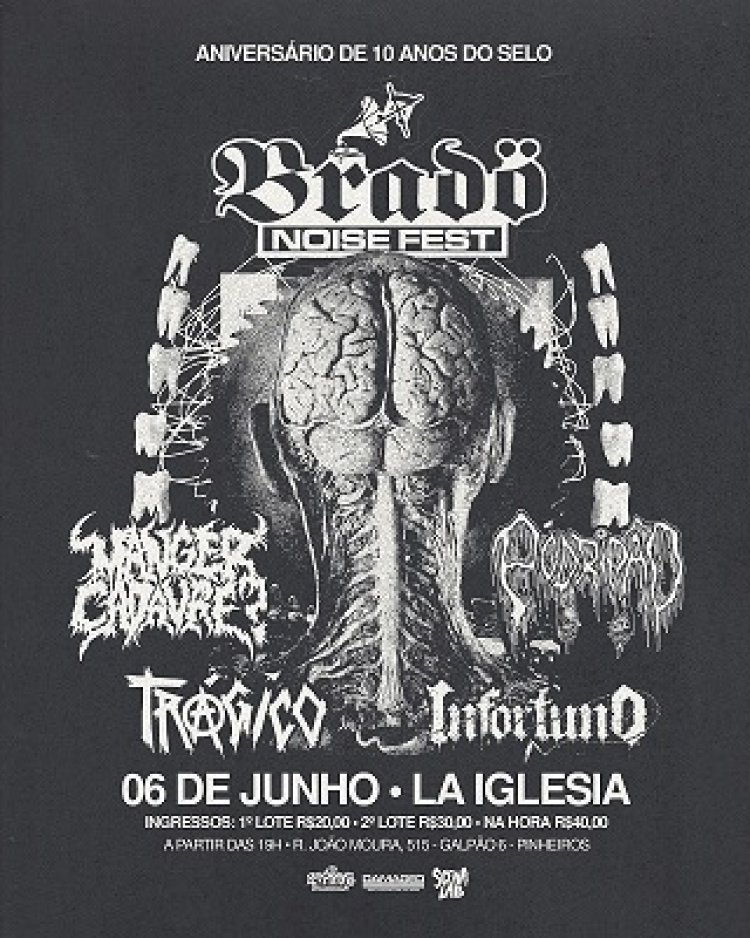 Manger Cadavre? integra celebração dos 10 anos da Brado Records