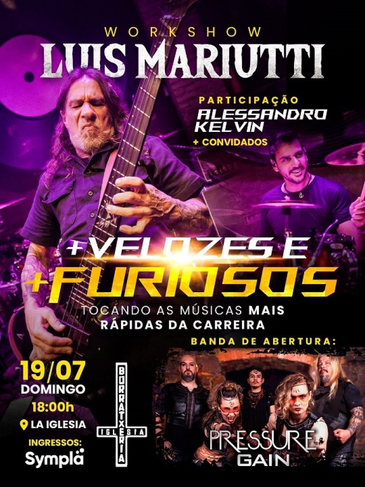 Luis Mariutti anuncia o Workshow "+Velozes e +Furiosos"
