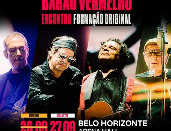 Barão Vermelho Encontro abre venda de ingressos