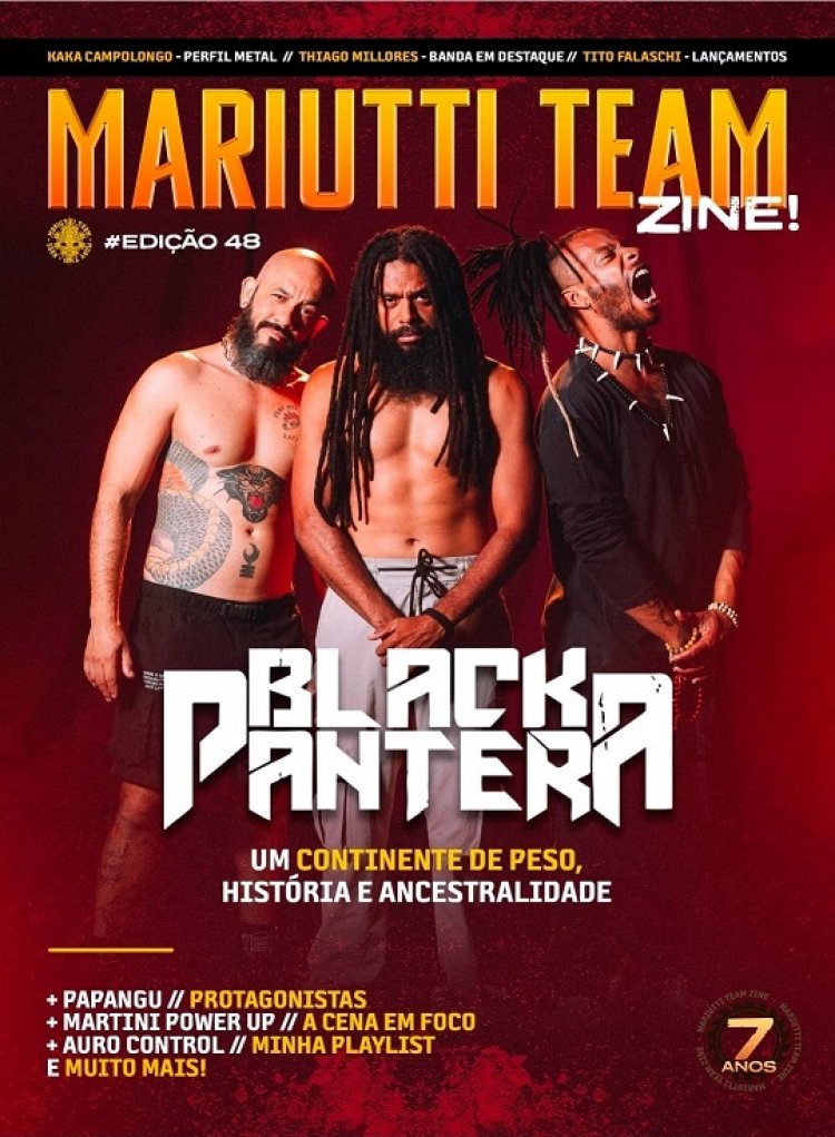 Mariutti Team Zine chega à 48ª edição com Black Pantera na capa